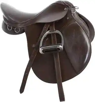 English Horse Saddle Premium Leather Size 10-18 Brown • $370