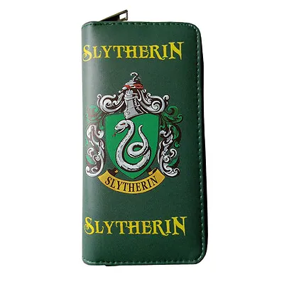 New Harry Potter Slytherin Green PU Wallet Bag Gift  • $14.55