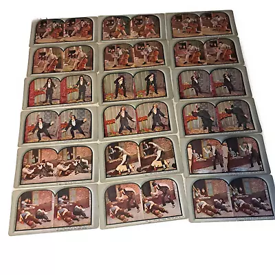 £35 • Buy Stereoview Stereoscope Viewer Cards Herman Knutzen Antique Vintage X 18 