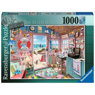 £10 • Buy The Beach Hut By Steve Read (My Haven No 7) - Ravensburger 150007  1000pc Jigsaw