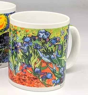 CHALEUR Master Impressionist Mug J. Burrows Van Gogh IRIS • $20