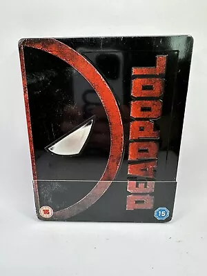 Marvel DEADPOOL 2016 Zavvi Limited Blu-Ray Steelbook • £8.99