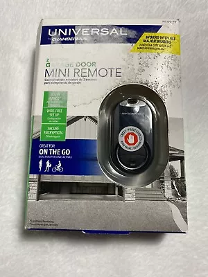 Universal By Chamberlain 2 Button Mini Garage Door Remote Keychain MC100-P2 • $14.95