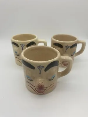 Set Of 9 Vintage Pfaltzgraff Muggsy Koko The Clown Pottery Mugs - Rare/Unmarked! • $69.95