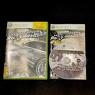 Need For Speed: Most Wanted - Xbox 360 Complete In Box Manual • $60
