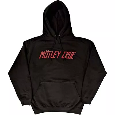 Motley Crue 'Distressed Logo' Pullover Hoodie - NEW OFFICIAL • $34.99