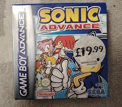 Sonic Advanced Gameboy Advanced BOX ONLY  • £10