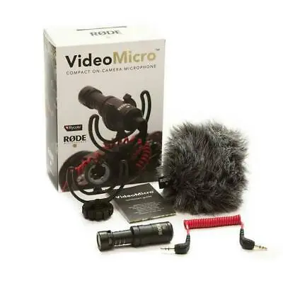 $24.95 • Buy Rode VideoMicro Compact On-Camera Microphone #VIDEOMIC MICRO