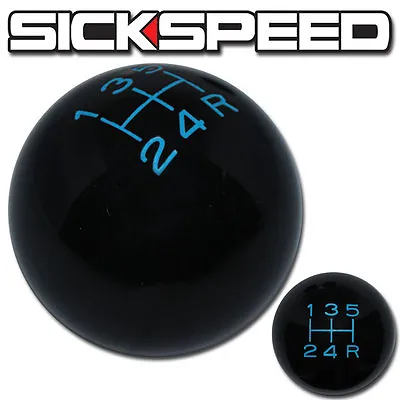 Black/blue Vintage Shift Knob For 5 Speed Short Throw Selector Un2 Kit K44 • $39.88