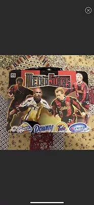 Vintage Rare 90’s  Metrostars Metal Lunch Box MLS Vtg Major League Soccer • $35