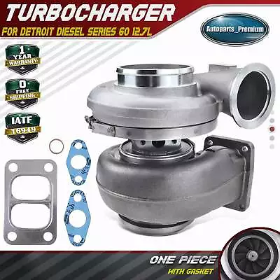 Turbo Turbocharger W/ Exhaust Manifold For Detroit Diesel Truck Series 60 12.7L • $299.99