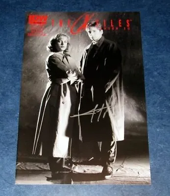 The X-FILES Season 10 #2 Signed Photo Variant 3rd Print JOE HARRIS IDW Comic COA • $18.99