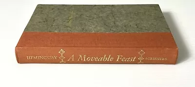 A Moveable Feast By Ernest Hemingway Memoir HC 1964 • $40