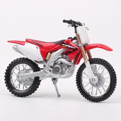1:18 Scale Bburago Honda CRF450R Motorcycle Toy Motocross Model Bike Diecast • $13.86