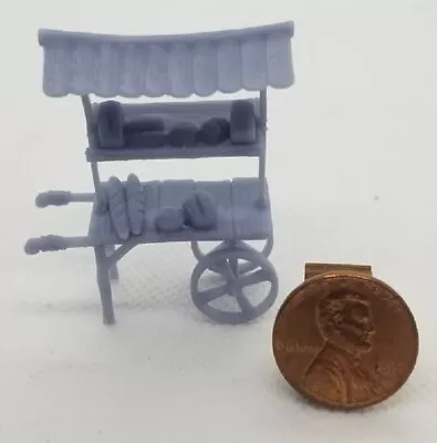 Dollhouse Miniature Bakery / Bread Cart - 1:48 - Quarter Scale • $5