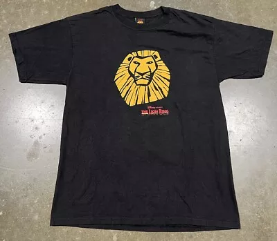 Vintage The Lion King Broadway Musical Shirt Disney Size Large • $0.99