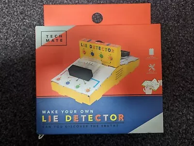 Tech Mate Make Your Own Lie Detector Kit New Toy Game • £0.99