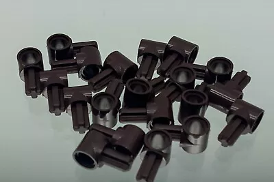 5x Genuine LEGO Technic Pin Connector Beam 1M Cross Axle Dark Brown 6134197 • $3.45