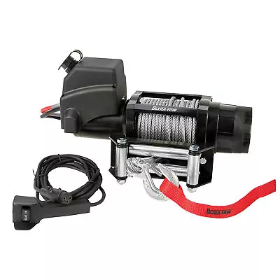$199.99 • Buy Ultra-Tow 12V DC-Powered ATV/UTV Winch- 6000-Lb Cap Galvanized Wire Rope