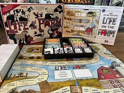 Life On The Farm Board Game We R Fun 2018 Udderly Fun! COMPLETE Mint Condition • £38.91