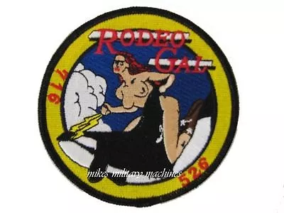 USAF Air Force Black Ops Rodeo Gal DC-130 Cruise Missile Killer Whale Patch New • $5.95