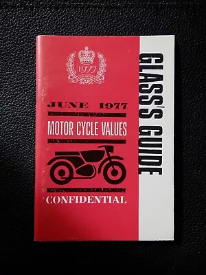 Glass's Guide Motorcycle Values Book 1977 Triumphducatilambrettabsabmwvespa • $3.72