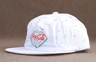 New Diamond Supply Co. X Coca-Cola Paint Splatter Mens Snapback Hat RHTDAM-72 • $25.99