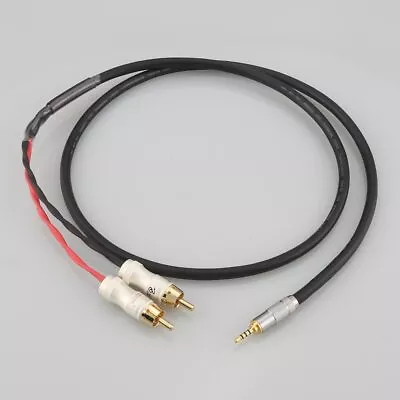 HIFI 2.5/3.5/4.4mm Balanced Male 6.35mm XLR To 2 RCA Male Adapter Cable 7n OCC • £19.15