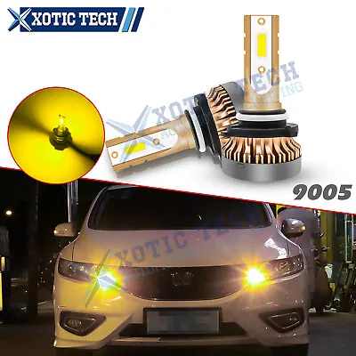 For Honda Golden Yellow 9005 LED Bulbs Daytime Running Lights Conversion Kit • $12.96