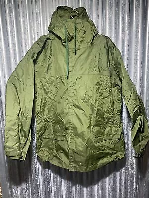180/100 British Military Olive Green Foul Weather Jacket  • $10.11