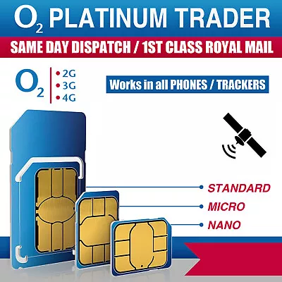 O2 Pay As You Go Sim Card ✔O2 Classic ✔PAYG ✔Standard✔ Micro ✔Nano ✔02✔O2 • £1.99