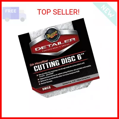 Meguiar's DMC6 DA 6  Microfiber Cutting Disc 2 Pack • $20.65