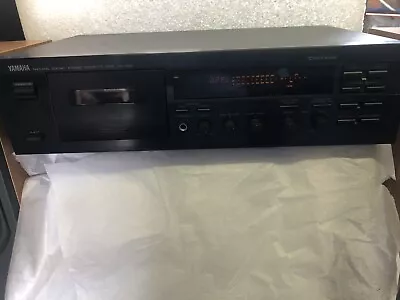 Yamaha Stereo Cassette Deck Natural Sound KX -393 Black Working Order Dolby B C • £89