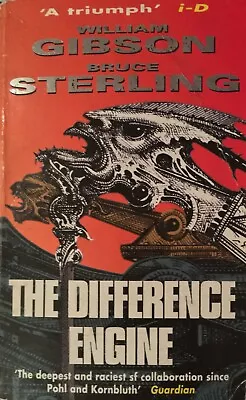 The Difference Engine 1996 William Gibson And Bruce Sterling Paperback Rare • $50