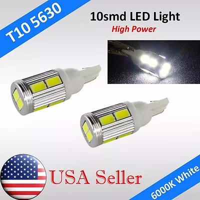 10x T10 T15 168 194 W5W Cree High Power 10smd LED Backup Reverse Light Lamp Bulb • $12.88