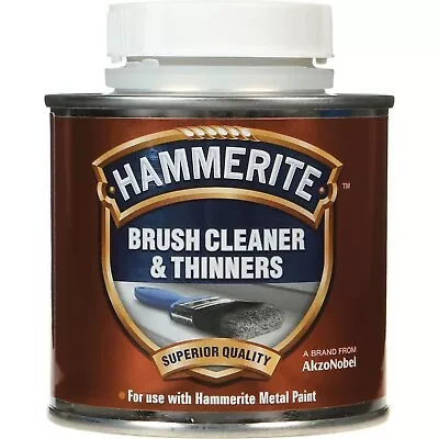 Hammerite Perfect Brush Cleaner & Paint Thinner Remover For Metals 250ml • £11.89