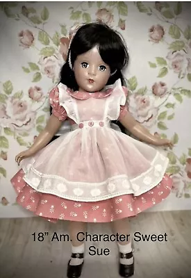 New Doll Dress Toni Sweet Sue Mary Hoyer More MTO Heirloom Fabrics Used • $49.99