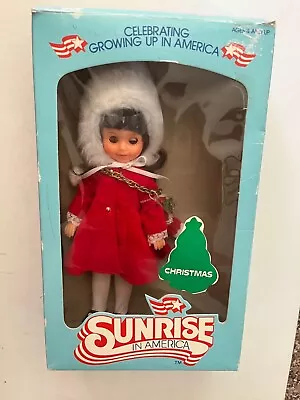 Vintage 1982 Sunrise In America Doll Christmas W/ Charm Bracelet New In Box • $5