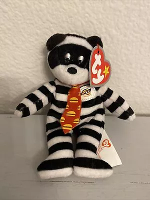 Ty Beanie Babies 2004 Mcdonalds Bean Bag Toy Hamburglar The Bear (nwt) • $7.96