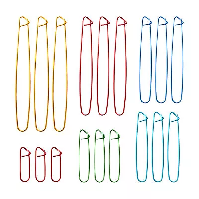 60-200mm Stitch Holder Set Marker Portable Home Knitting Tool Cable Needle • £6.06