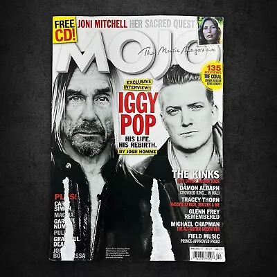 MOJO Magazine April 2016 Iggy Pop Josh Homme Cover Indie Rock Magazine • $9.49