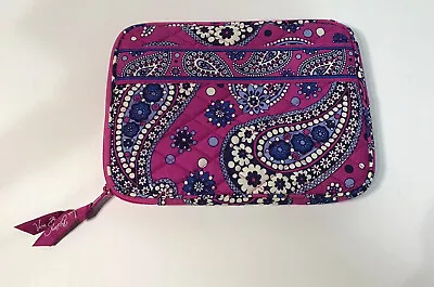 Vera Bradley Kindle Case 8.5 X 6.5  EUC  Boysenberry Pattern  • $9.99