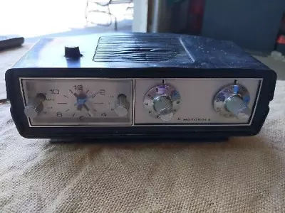 Vintage Motorola XC3GU Alarm Clock Radio Working • $11.99