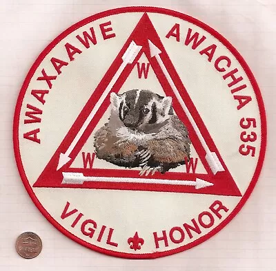 Bsa Oa Lodge 535 Awaxaawe Awachia J-5 Vigil Honor Jacket Patch • $17.95