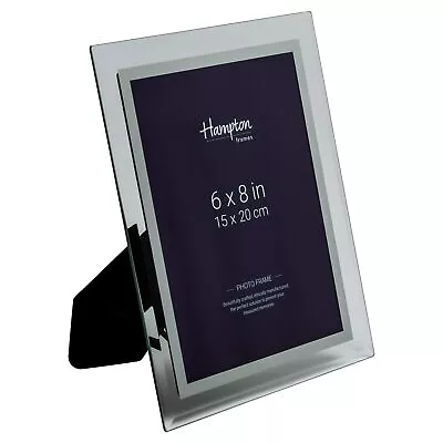 Hampton Frames MIRROR Finished Mirror Glass Photo Picture Display Frame 6x8 (... • £14.07