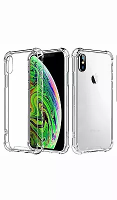 IPhone X XS Max XR Case Ultra Heavy Duty Shockproof Clear Slim Cover • $4.99