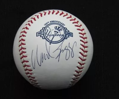 Wade Boggs Signed/Auto Yankees 100th OML Baseball PSA/DNA 186994 • $59