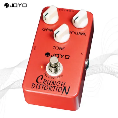 JOYO Crunch Distortion Guitar Pedal British Marshall Classic Rock Distortion • $31.49