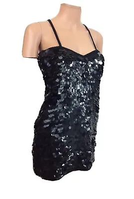 ZARA Sequin Cocktail Dress Womens Small • £33.76