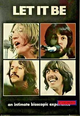 $23.57 • Buy The Beatles Quad Box Let It Be Poster 24 X 36